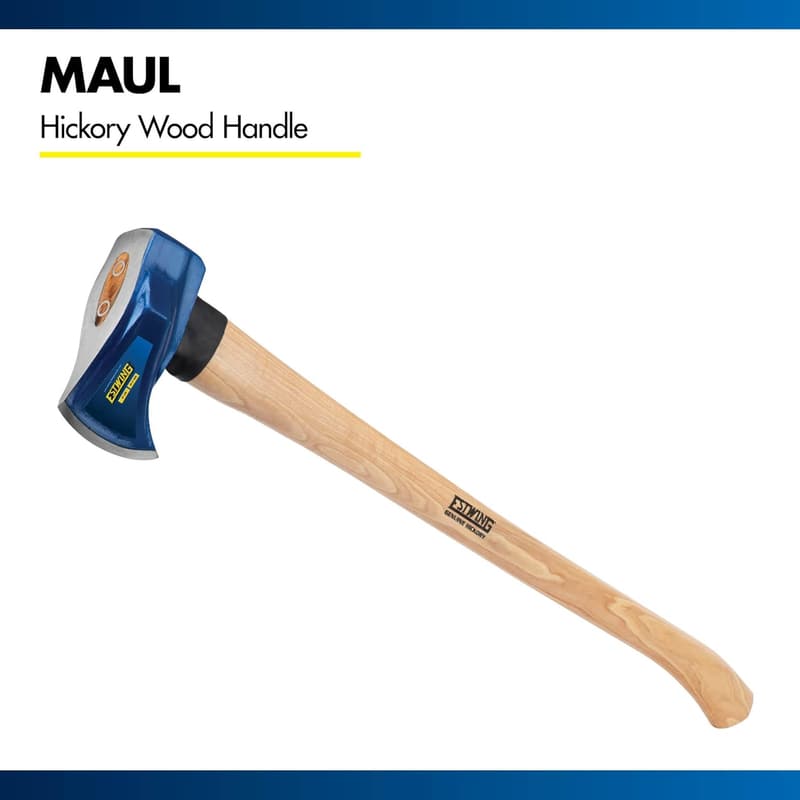 Estwing 6 lb Wood Splitting Maul with Hickory Handle