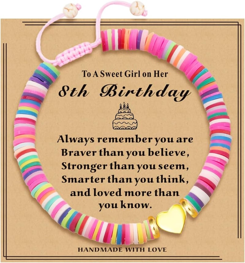 Unique Heart Charm Bracelets for Girls’ Birthday (Ages 8-12)