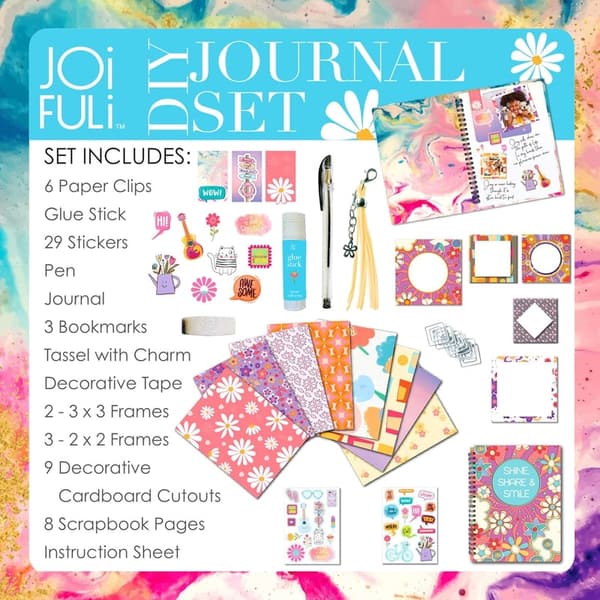 DIY Journal Set for Girls Ages 8-13 - Perfect Gift