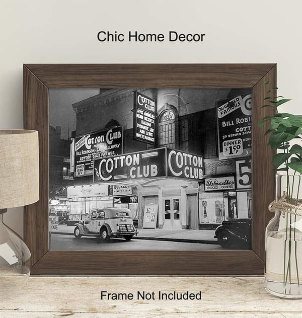 Harlem Jazz Icon Wall Art - Black History Home Decor