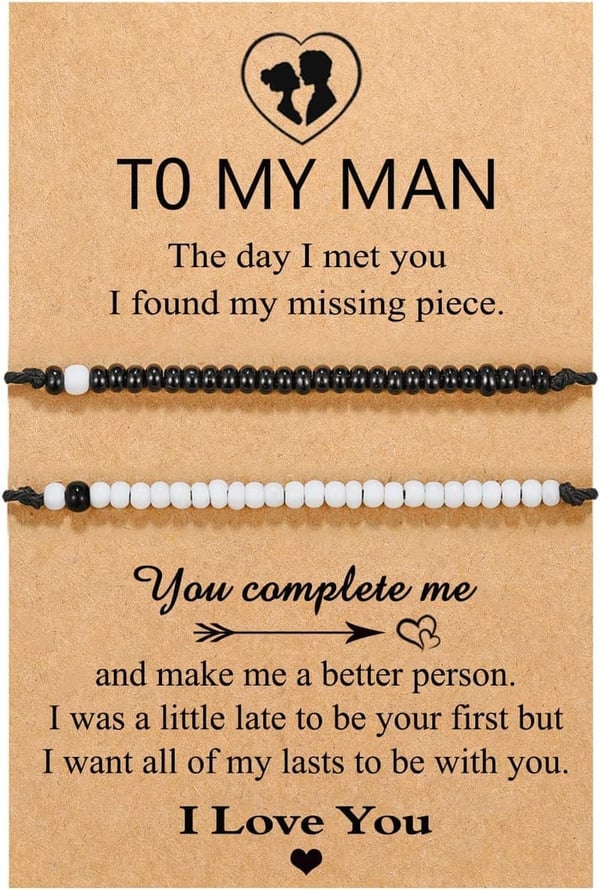 Pinky Promise Matching Bracelets for Couples - Relationship Gifts