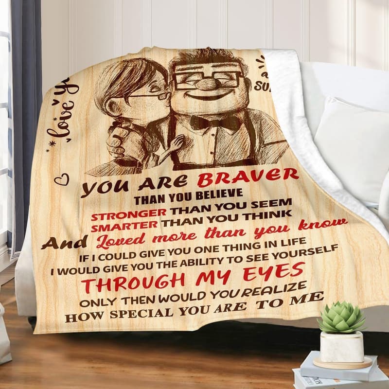 Wedding Anniversary Throw Blanket for Husband - 60