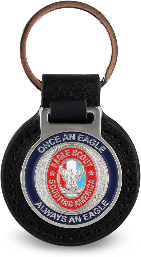 Eagle Scout Keyring for Collectors and Scouting Enthusiasts