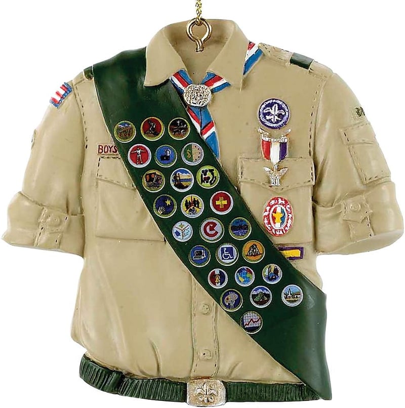Boy Scouts of America Ornament Shirt with Sash