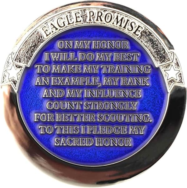 Eagle Scout Recognition Coin – Scouting America Edition