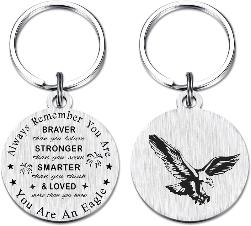 Eagle Keychain Gift for Men and Women