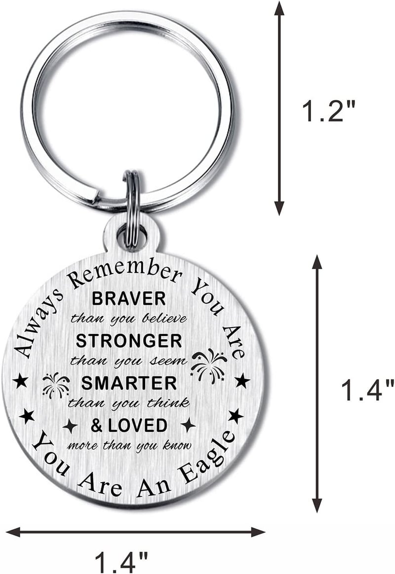 Eagle Keychain Gift for Men and Women