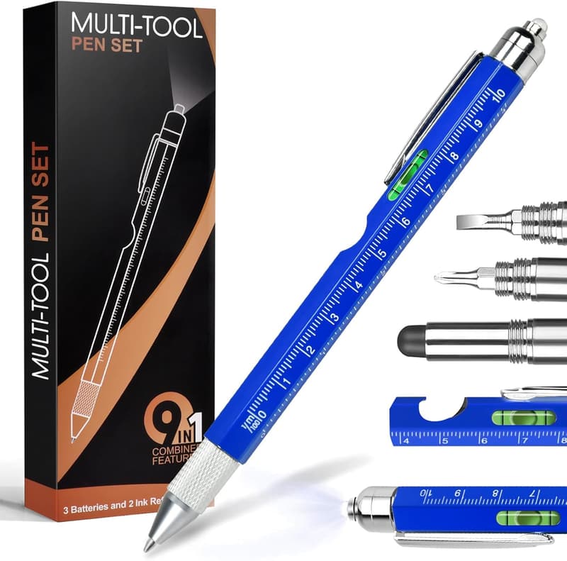 9-in-1 Multi Tool Pen for Father's Day Gifts for Dad