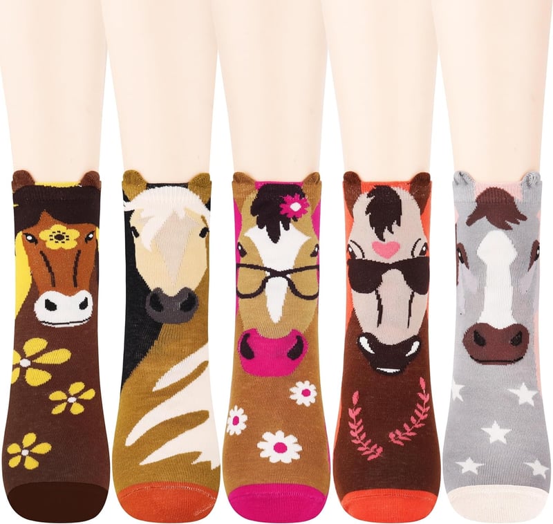 Cute Cat Socks for Women - Animal-Themed Gifts