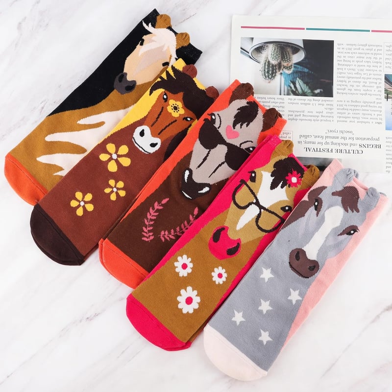 Cute Cat Socks for Women - Animal-Themed Gifts
