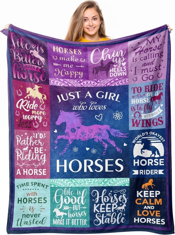 Horse Lovers Blanket - 