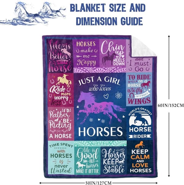 Horse Lovers Blanket - 