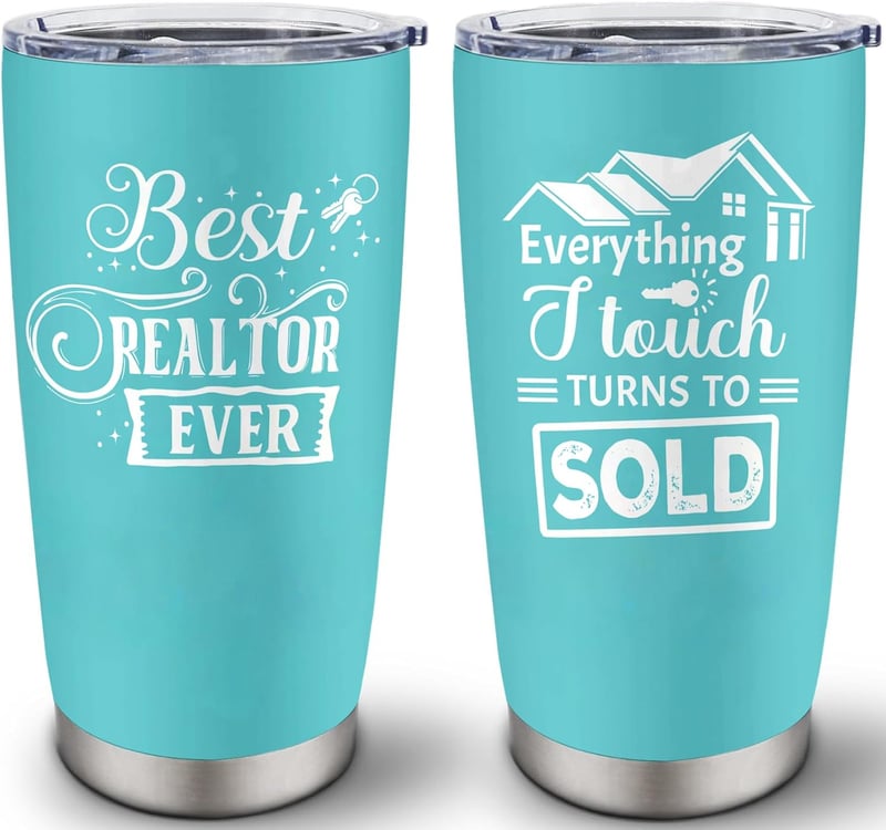 Best Realtor Ever 20 oz Stainless Steel Insulated Tumbler