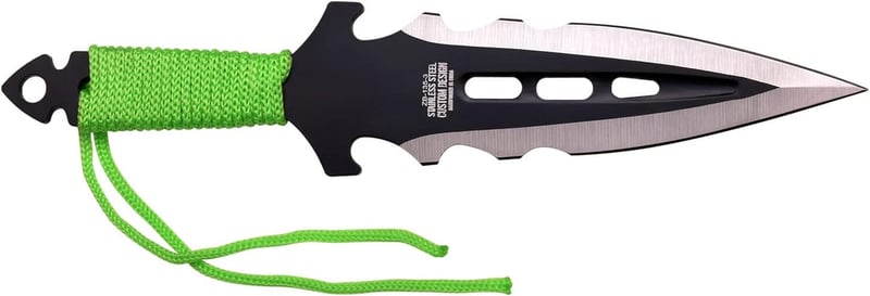 Z Hunter 3-Piece Throwing Knife Set with Nylon Sheath