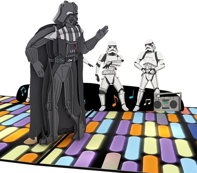 Star Wars 3D Birthday Card - Darth Vader Pop-Up for All