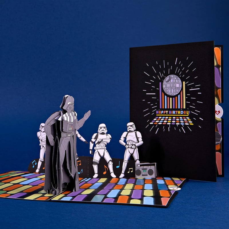 Star Wars 3D Birthday Card - Darth Vader Pop-Up for All