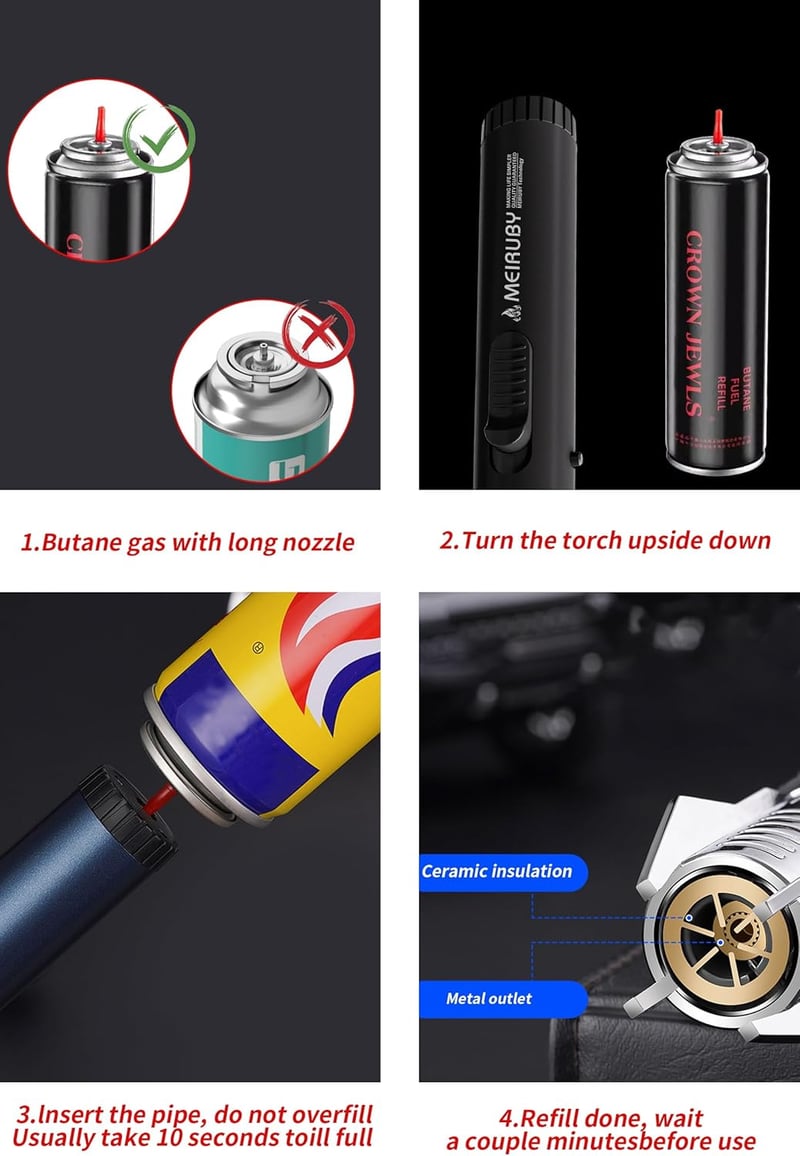 Valentine's Day Windproof Torch Lighter, Sci-Fi Style