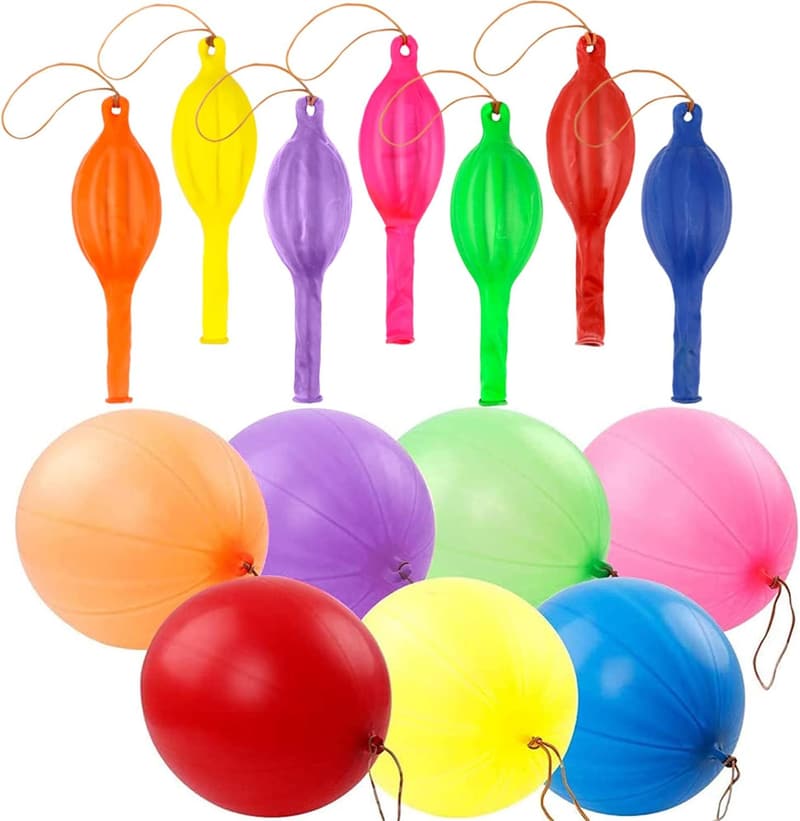 Birthday Party Punch Balloons - Heavy Duty Kids' Favors