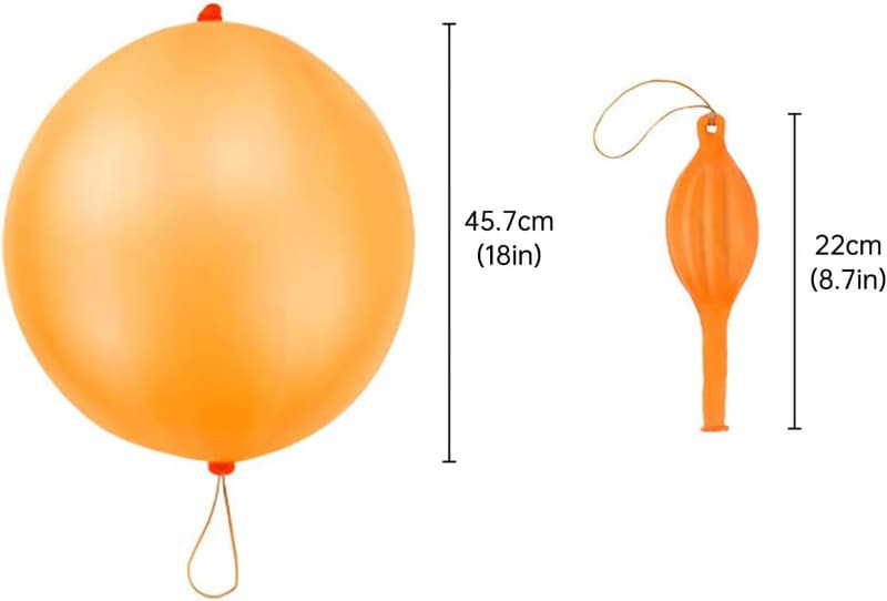 Birthday Party Punch Balloons - Heavy Duty Kids' Favors