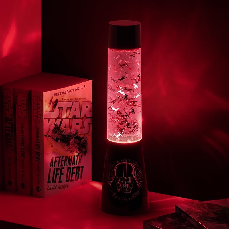 Star Wars Glitter Flow Lamp - 33 cm Mood Lighting