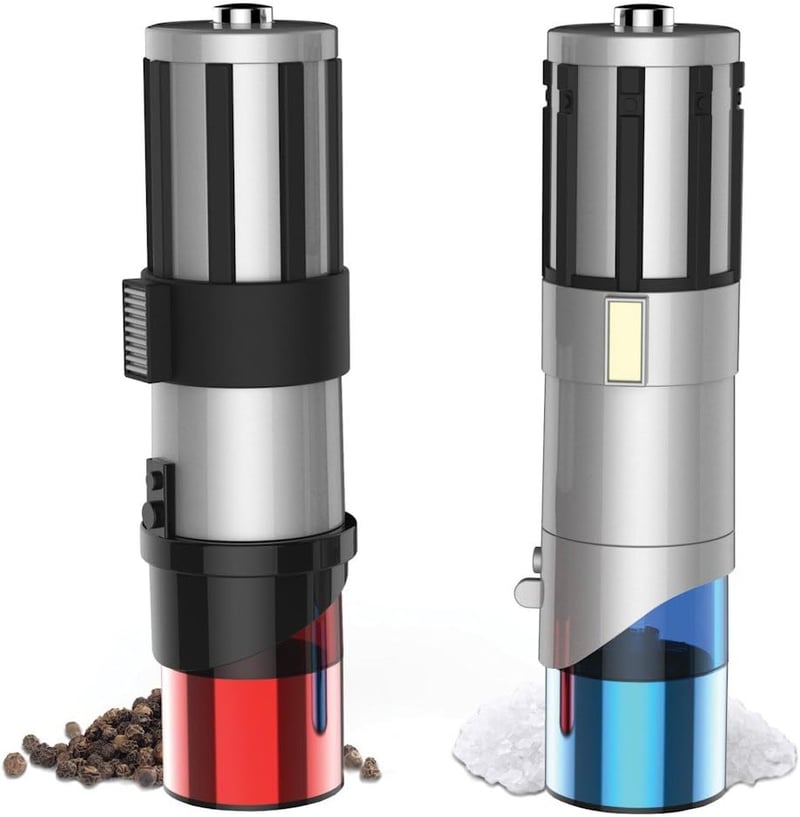 Star Wars Electric Lightsaber Salt and Pepper Mills (Set of 2)