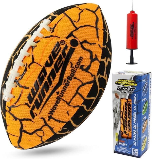 Water Football - Size 9.25in, Lightweight, Special Grip for Kids