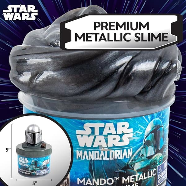 Mandalorian Metallic Slime - 8oz Star Wars Party Favor