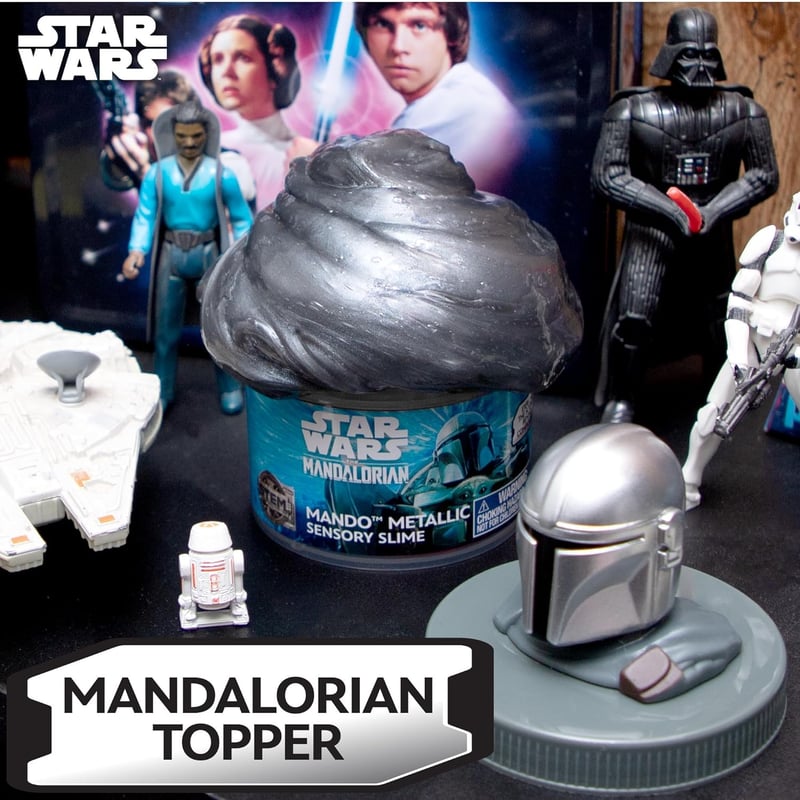 Mandalorian Metallic Slime - 8oz Star Wars Party Favor