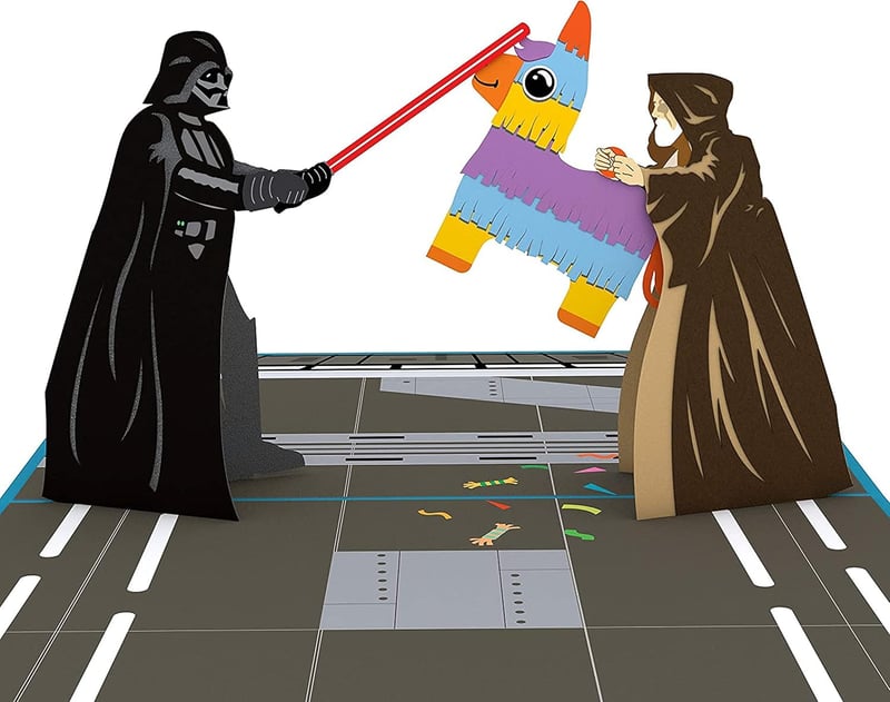 Star Wars Darth Vader Pop-Up Card for Kids' Birthday