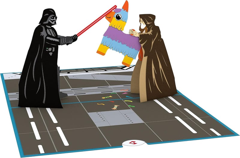 Star Wars Darth Vader Pop-Up Card for Kids' Birthday