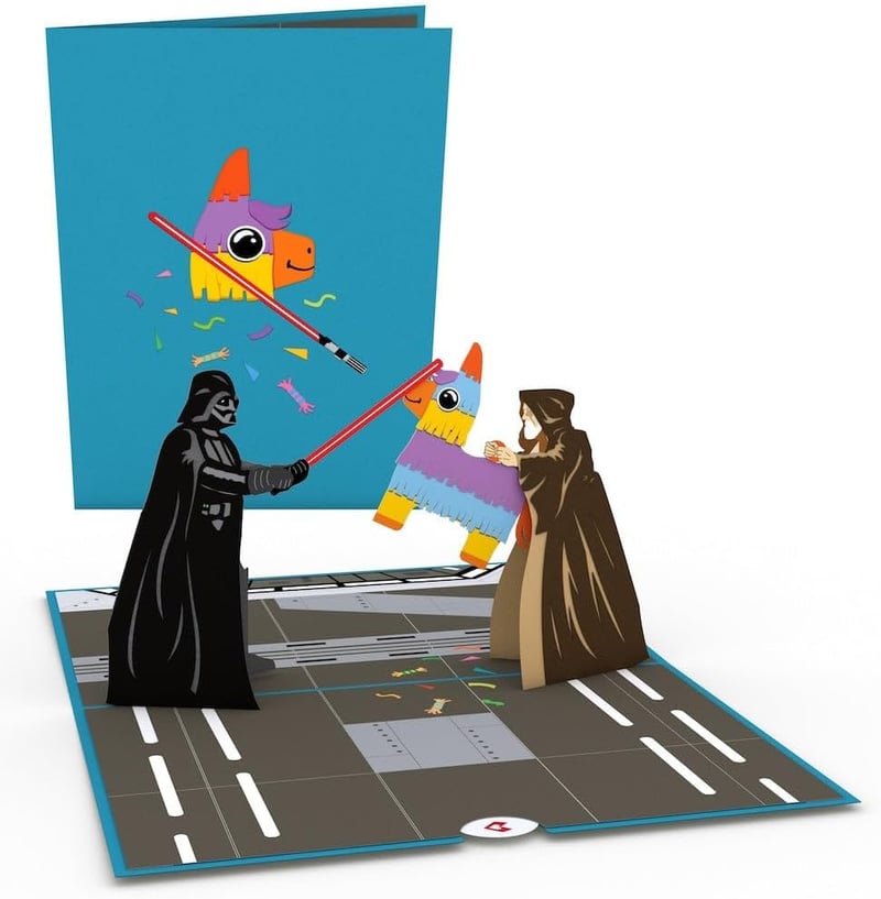 Star Wars Darth Vader Pop-Up Card for Kids' Birthday