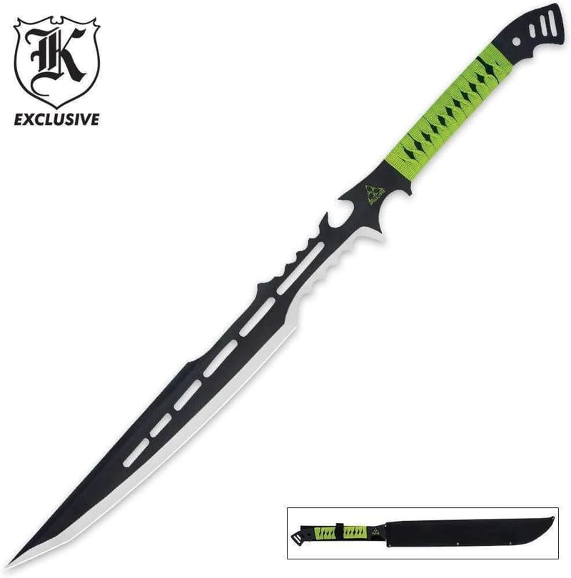Apocalypse Warrior Sword - Stainless Steel, 27.875” for Cosplay