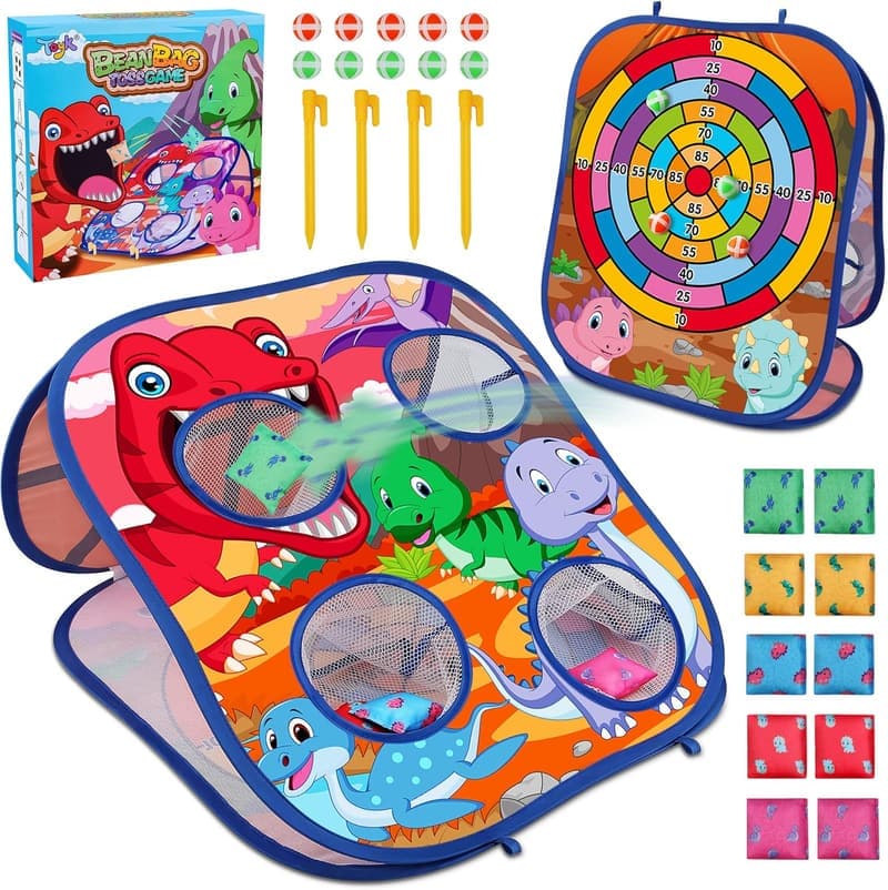 Animal Bean Bag Toss Game - Outdoor Toy for Kids' Parties