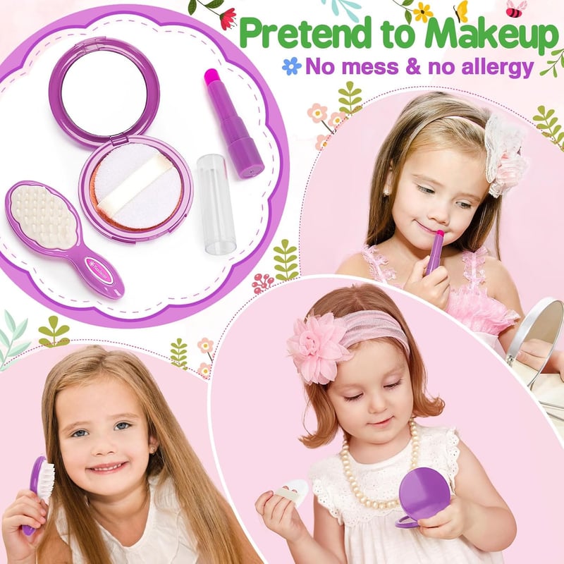 Toddler Purse Toy with Makeup Kit for Girls, Age 2-3