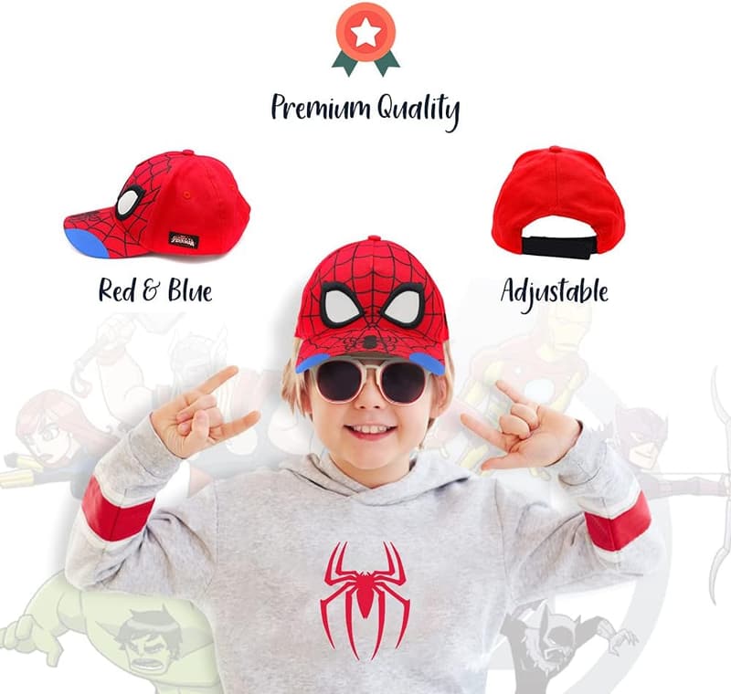 Spider-Man 3D Hat for Boys