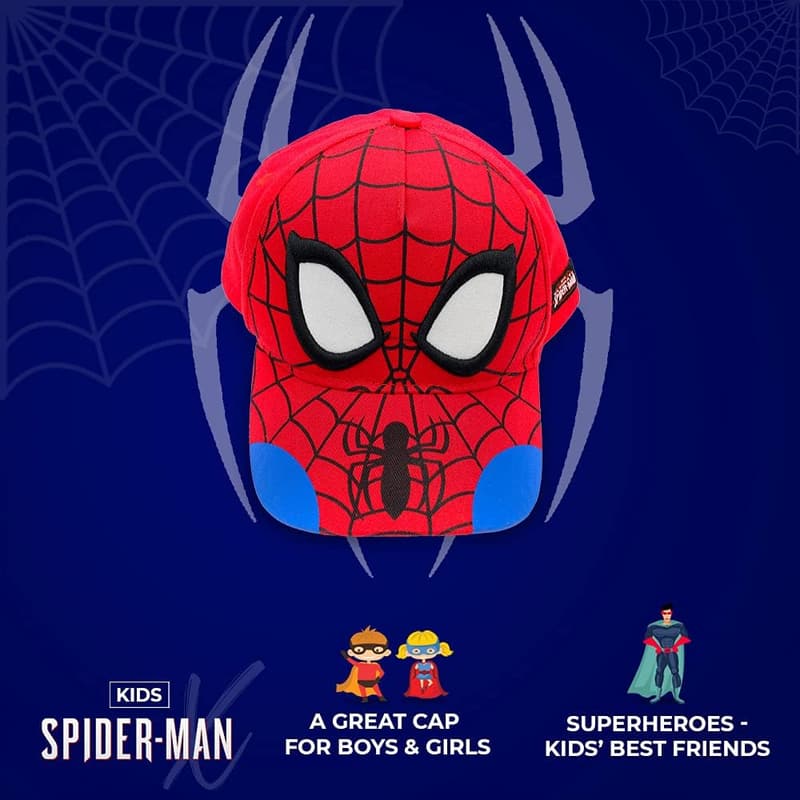 Spider-Man 3D Hat for Boys