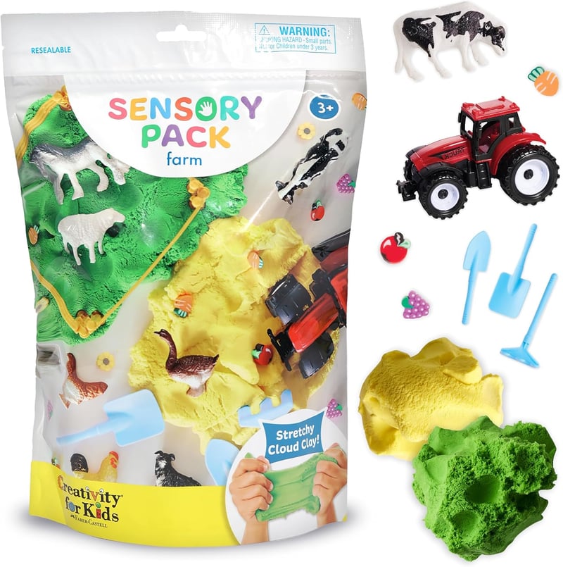 Toddler Sensory Pack: Farm-Themed Pretend Play Toys