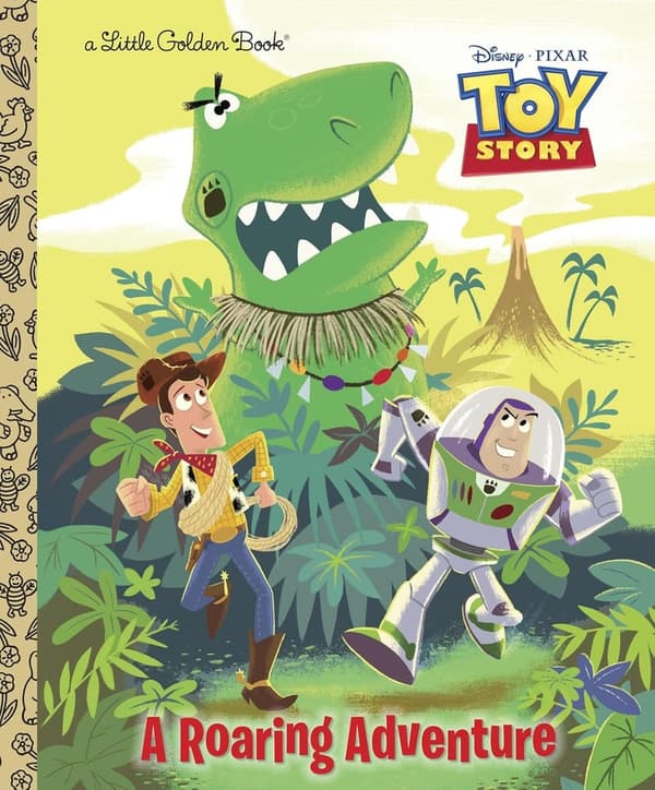 Toy Story Little Golden Book: A Roaring Adventure
