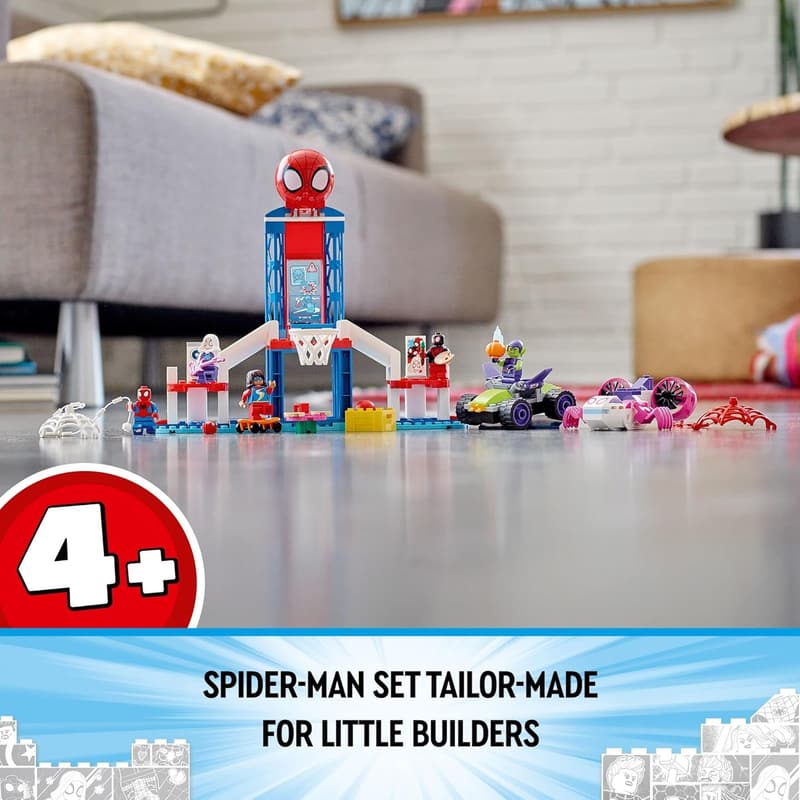 Spider-Man Webquarters Hangout Building Set for Ages 4+