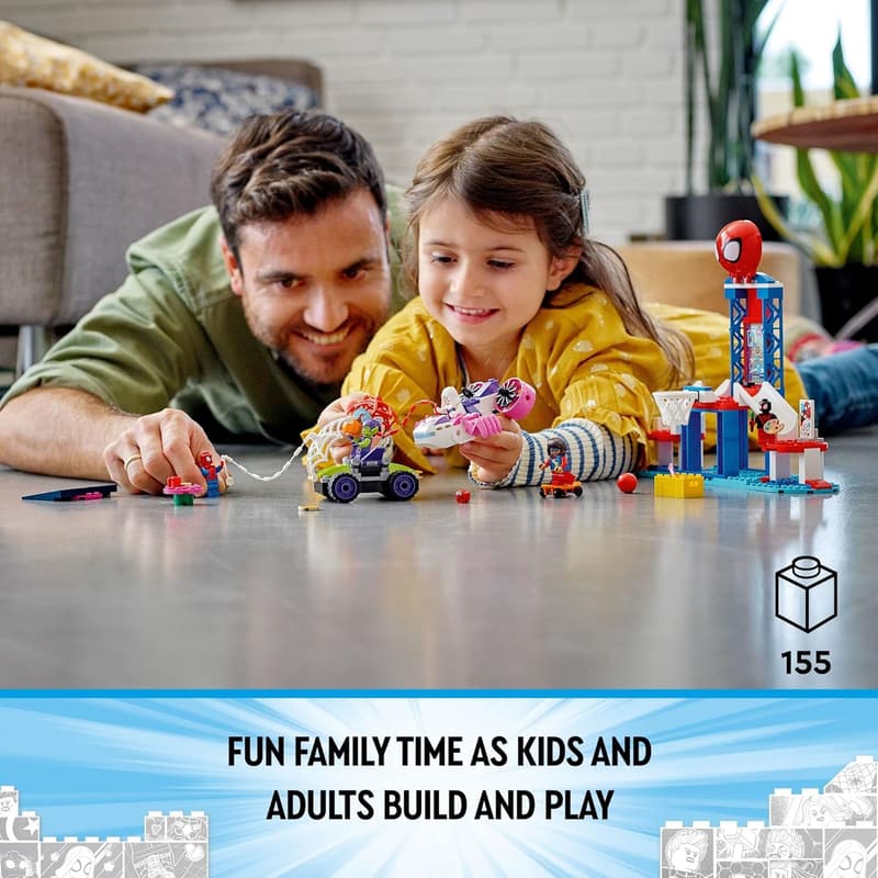 Spider-Man Webquarters Hangout Building Set for Ages 4+