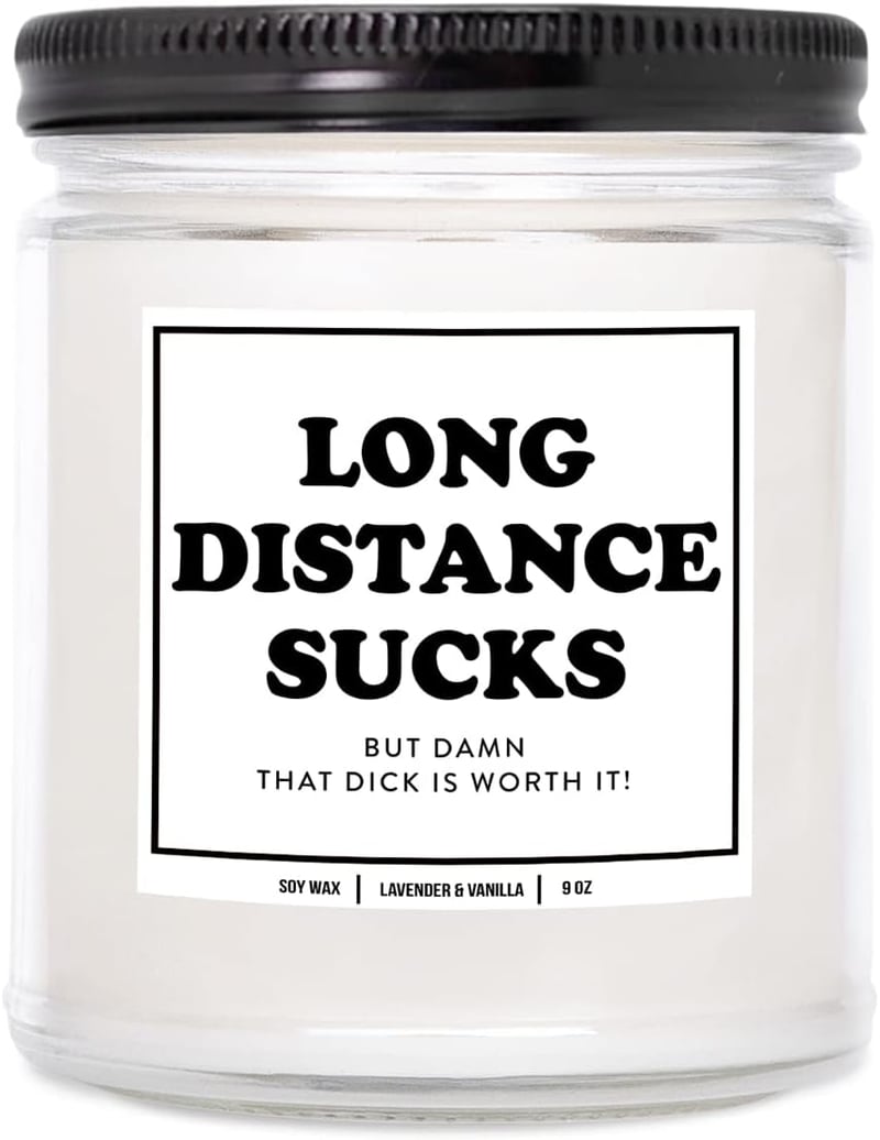 Long Distance Relationship Candle - 7 oz Vegan Aromatherapy