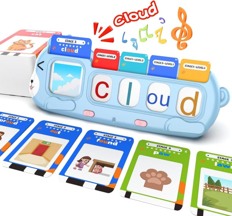 Phonics Learning Toy for Preschool - Boosts Reading Skills