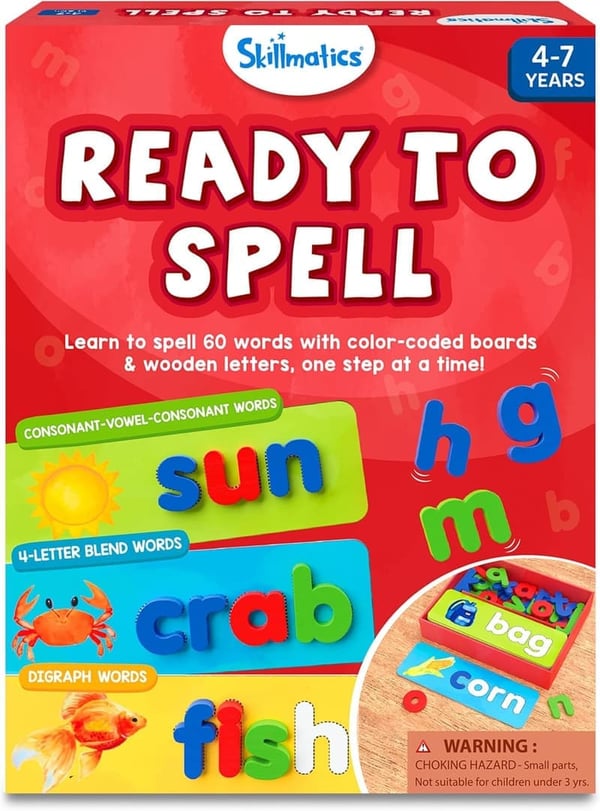 Ready to Spell Education Game for Kids Ages 4-7