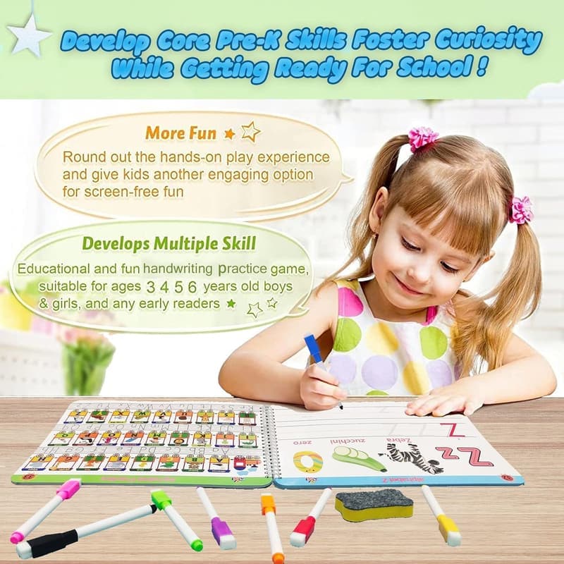 Preschool Learning Workbook: Montessori Tracing Activities for Kids