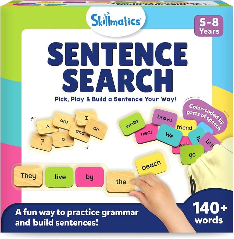 Sentence Search Learning Game for Kids Ages 5-8