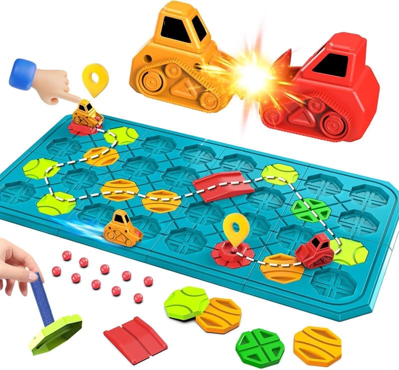 Educational Road Builder Toys - Montessori Logic Puzzles for Kids