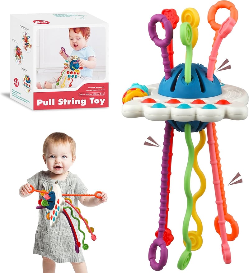 Montessori Sensory Toys for Toddlers – Educational Gifts for Ages 6-36 Months