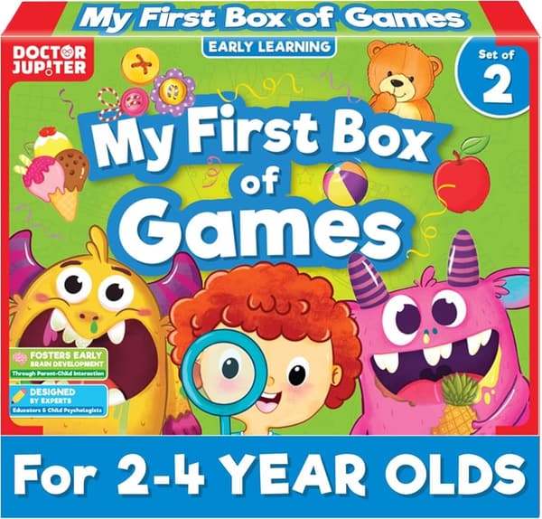 Birthday Game Box for 2-4 Year Olds | Learning Toys