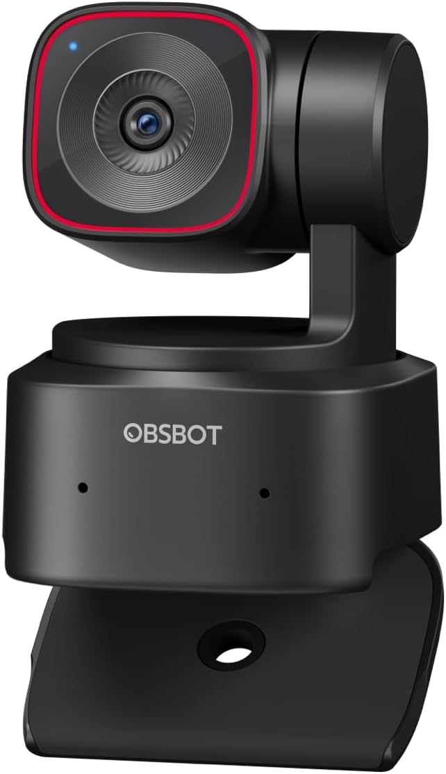 4K AI-Powered Webcam with Gesture Control and HDR