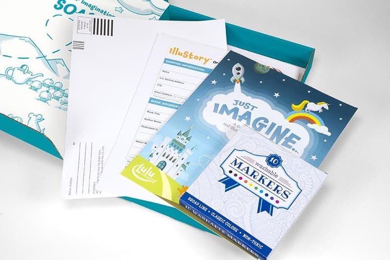 Personalized Illustory Book Making Kit for Kids